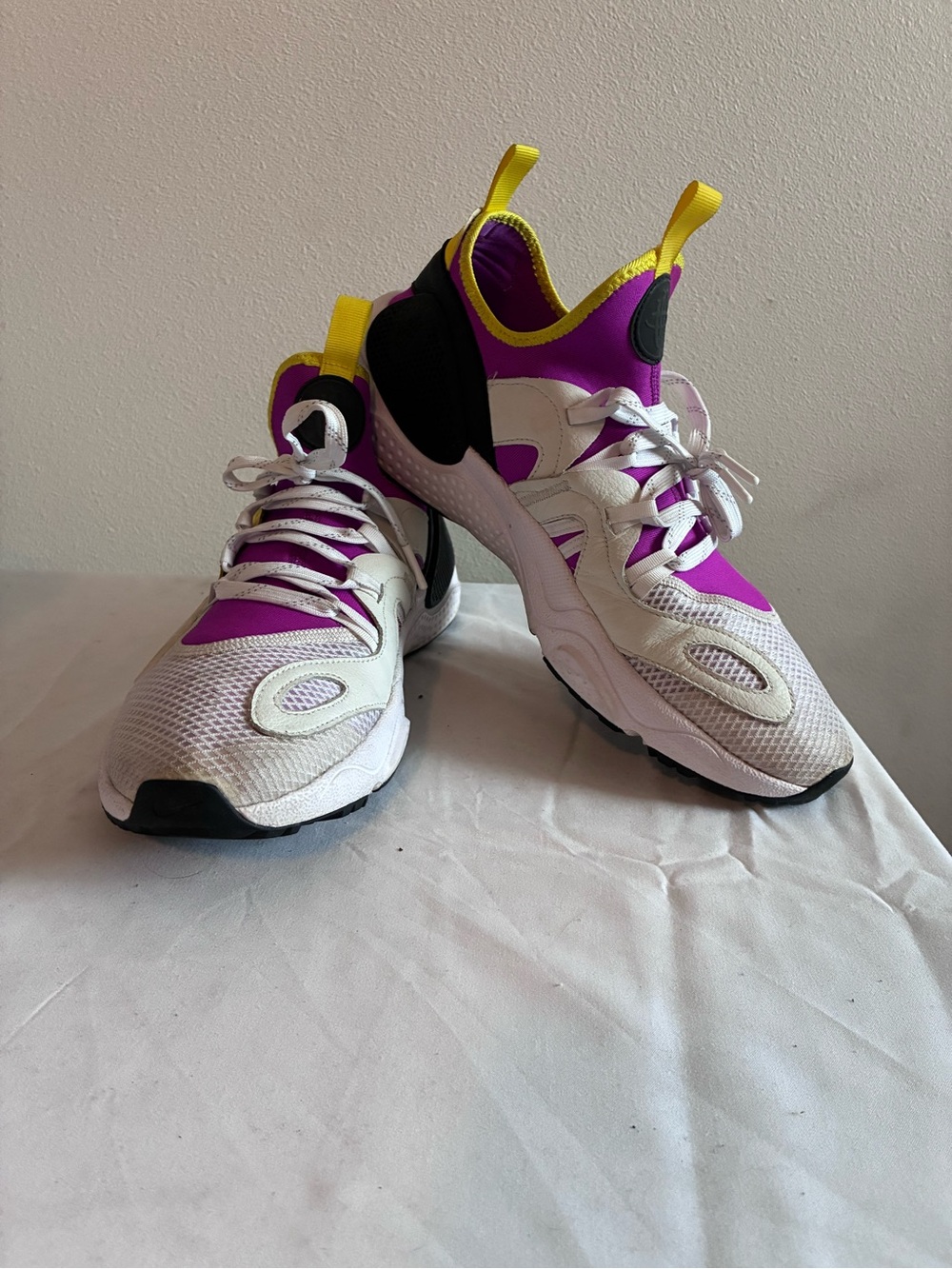 Nike Air Huarache E.D.G.E. TXT QS Magenta Yellow BQ5206-500 Men’s 11.5